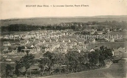 AK / Ansichtskarte Belfort_Alsace Nouveau Quartier Route d Essert Belfort Alsace