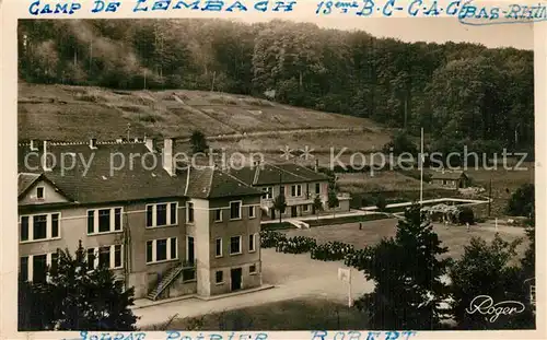 AK / Ansichtskarte Lembach_Bas_Rhin_Elsass Camp Lembach_Bas_Rhin_Elsass