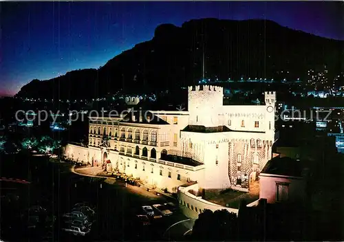 AK / Ansichtskarte Monaco Le Palais Illumini Monaco