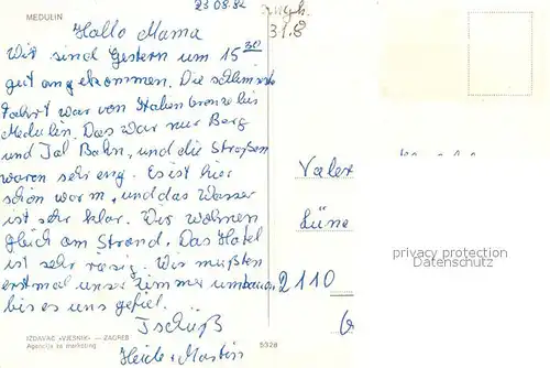 AK / Ansichtskarte Medulin Panorama Strandpartien Medulin