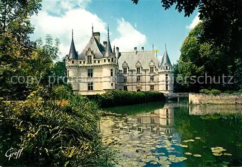 AK / Ansichtskarte Azay le Rideau Le Chateau Azay le Rideau