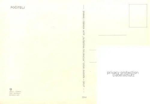AK / Ansichtskarte Pocitelj Stadtansicht Pocitelj