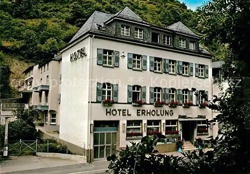 AK / Ansichtskarte St_Goarshausen Hotel Zur Erholung St_Goarshausen