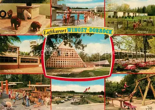 AK / Ansichtskarte Dobrock Baby Zoo Schwimmbad Feriendorf Deutscher Olymp Jugendherberge Waldrestaurant Campingplatz Spielplatz Dobrock