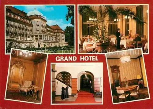 AK / Ansichtskarte Sopot Grand Hotel Gastraeume Sopot