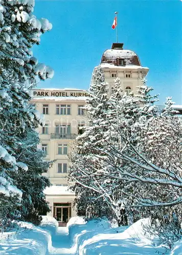 AK / Ansichtskarte St_Moritz_GR Park Hotel Kurhaus St_Moritz_GR
