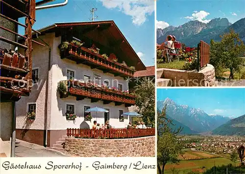 AK / Ansichtskarte Gaimberg Gaestehaus Sporerhof Gaimberg