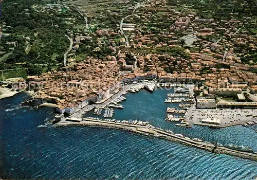 AK / Ansichtskarte Saint_Tropez_Var Fliegeraufnahme Saint_Tropez_Var