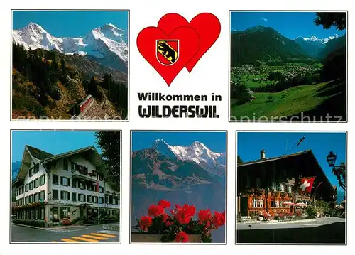 AK / Ansichtskarte Wilderswil Jungfrauregion Berner Oberland Panorama Hotel Baeren Wilderswil