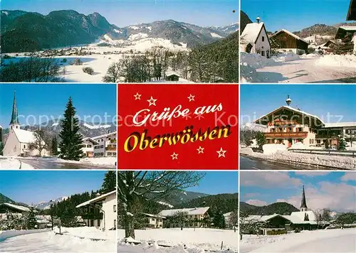 AK / Ansichtskarte Oberwoessen Panorama Ortspartien Oberwoessen
