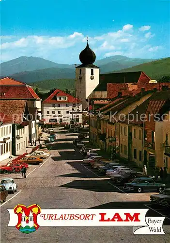 AK / Ansichtskarte Lam_Oberpfalz Ortsansicht Lam_Oberpfalz