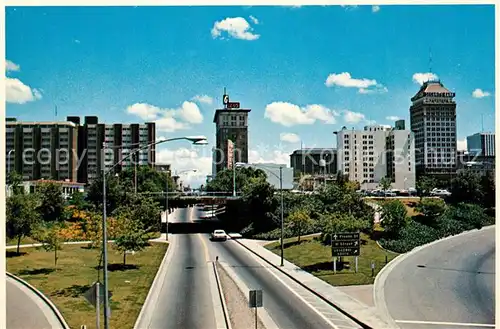 AK / Ansichtskarte Fresno_California Downtown Fresno 