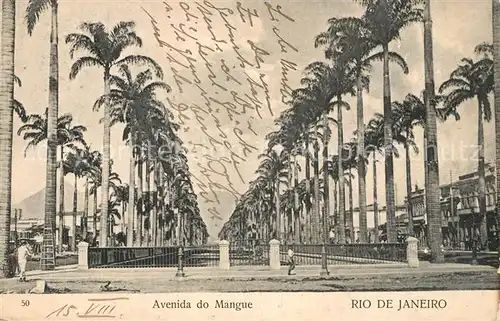 AK / Ansichtskarte Rio_de_Janeiro Avenida do Mangue Rio_de_Janeiro