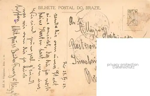 AK / Ansichtskarte Rio_de_Janeiro Avenida do Mangue Rio_de_Janeiro