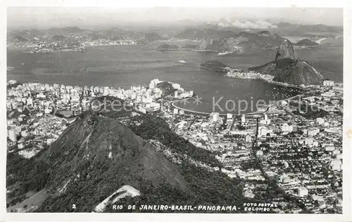 AK / Ansichtskarte Rio_de_Janeiro Panorama Rio_de_Janeiro