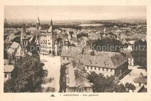 AK / Ansichtskarte Haguenau_Bas_Rhin Panorama Haguenau_Bas_Rhin