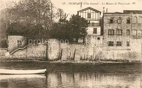 AK / Ansichtskarte Hendaye_Pyrenees_Atlantiques La Maison de Pierre Lati Hendaye_Pyrenees
