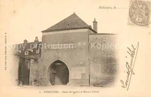 AK / Ansichtskarte Pithiviers_Loiret Palais de Justice et Maison d Arret Pithiviers Loiret