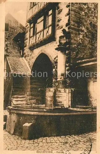 AK / Ansichtskarte Riquewihr_Haut_Rhin Dolder Riquewihr_Haut_Rhin