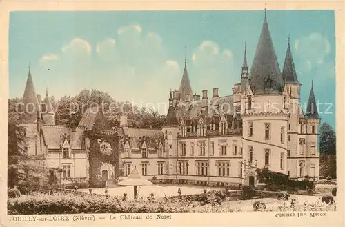 AK / Ansichtskarte Pouilly sur Loire Le Chateau de Nozet Pouilly sur Loire