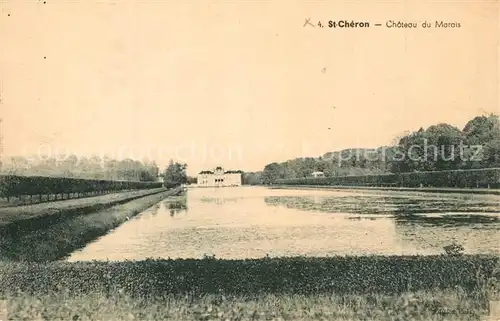 AK / Ansichtskarte Saint Cheron_Marne Chateau du Marais Saint Cheron Marne