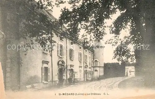 AK / Ansichtskarte Saint Medard en Forez Le Chateau Saint Medard en Forez