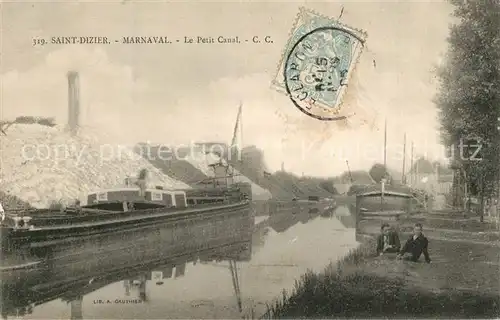 AK / Ansichtskarte Saint Dizier_Haute Marne Petit Canal Usines Marnaval Saint Dizier Haute Marne