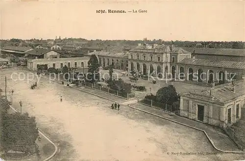 AK / Ansichtskarte Rennes_Ille et Vilaine La Gare 