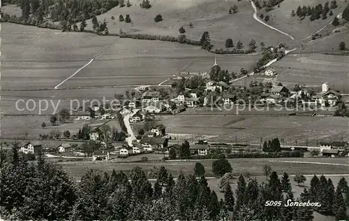 AK / Ansichtskarte Sonceboz Sombeval Panorama Sonceboz Sombeval