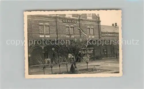 AK / Ansichtskarte Cegled Bahnhof Cegled