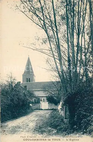AK / Ansichtskarte Coulommiers la Tour Eglise Coulommiers la Tour