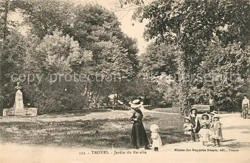 AK / Ansichtskarte Troyes_Aube Jardin du Raselin Troyes Aube