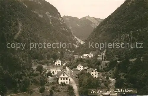 AK / Ansichtskarte Ljubelj Blick ins Tal Berge Ljubelj