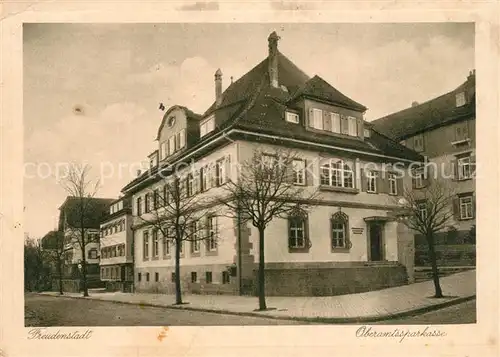 AK / Ansichtskarte Freudenstadt Oberamtssparkasse Freudenstadt