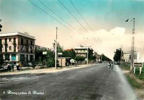 AK / Ansichtskarte Rivazzurra Hauptstrasse Rivazzurra