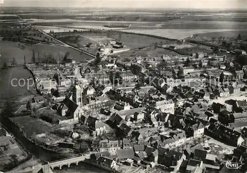 AK / Ansichtskarte Damville Vue aerienne Damville