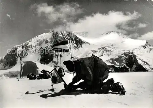 AK / Ansichtskarte Nosha_Mountain_Afghanistan Bergsteiger Hochgebirge oesterreichische Expedition 