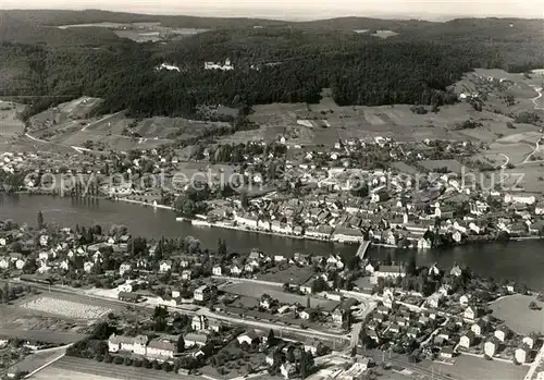 AK / Ansichtskarte Stein_Rhein Fliegeraufnahme Stein Rhein