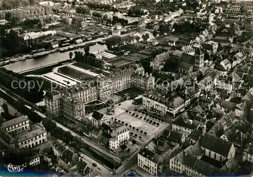 AK / Ansichtskarte Saverne_Bas_Rhin_Alsace Chateau des Rohan et centre de la ville vue aerienne Saverne_Bas_Rhin_Alsace