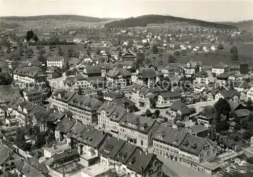 AK / Ansichtskarte Beromuenster Fliegeraufnahme Beromuenster