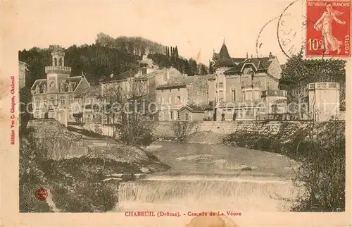 AK / Ansichtskarte Chabeuil Cascade de la Veore Chabeuil