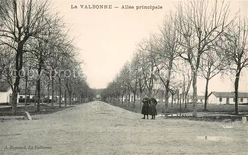 AK / Ansichtskarte La_Valbonne Allee principale La_Valbonne