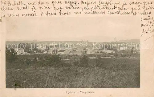 AK / Ansichtskarte Aspiran Vue generale Aspiran