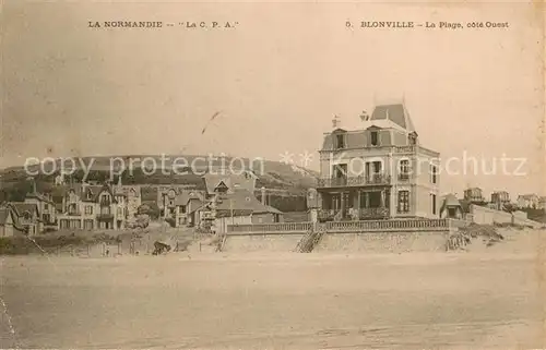 AK / Ansichtskarte Blonville sur Mer La plage Blonville sur Mer