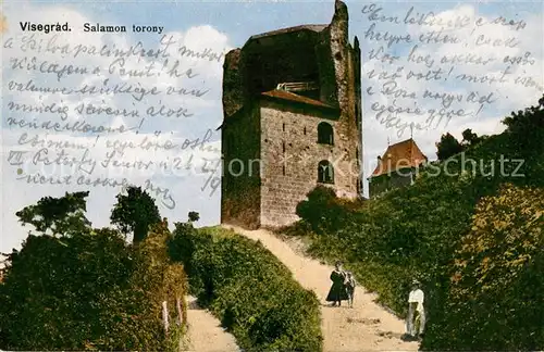 AK / Ansichtskarte Visegrad Salamon torony Visegrad