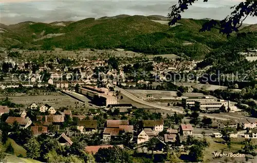 AK / Ansichtskarte Wehr_Baden Panorama Schwarzwald Wehr_Baden