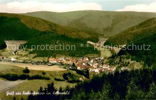 AK / Ansichtskarte Frebershausen Panorama Kellerwald Frebershausen