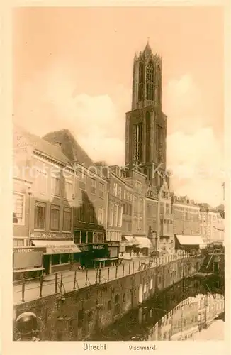 AK / Ansichtskarte Utrecht Vischmarkt Utrecht