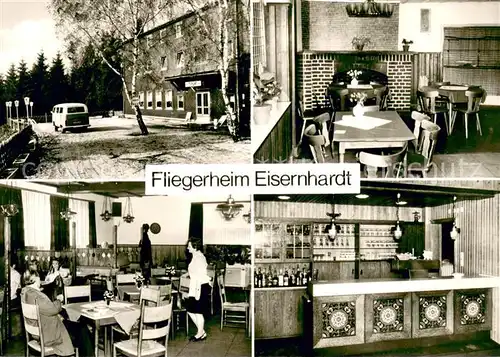 AK / Ansichtskarte Eiserfeld Cafe Restaurant Fliegerheim Eisernhardt Eiserfeld
