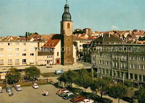 AK / Ansichtskarte Pirmasens Johanniskirche vom Exerzierplatz aus Pirmasens